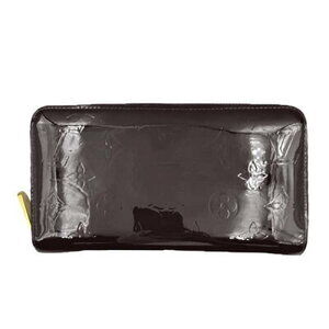 Louis Vuitton Zippy Wallet Amaranth Purple Vernis Patent